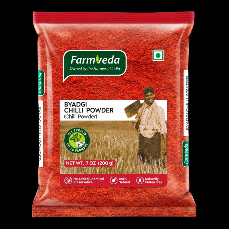 Farmveda Byadgi Chilli Powder 7Oz