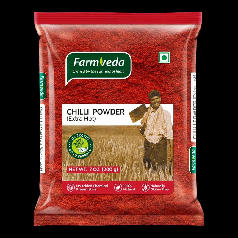 Farmveda Extra Hot Chilli Powder 7Oz