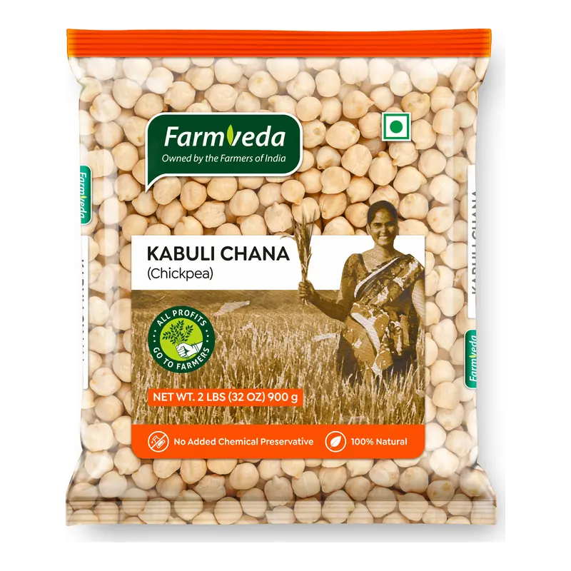 Farmveda Kabuli Chana 2Lb
