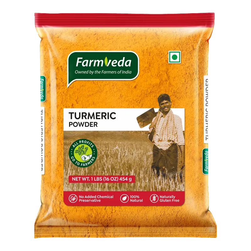 Farmveda Turmeric Powder 1Lb