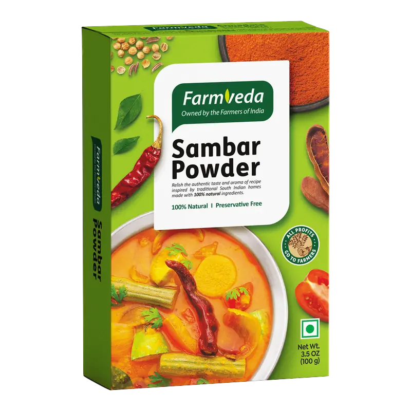 Farmveda Sambar Powder 3.5Oz