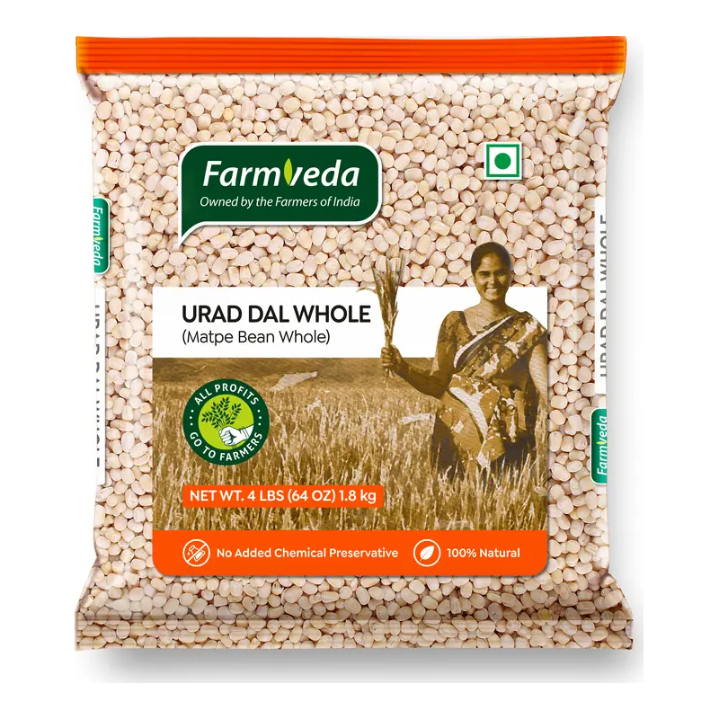 Farmveda Whole Urad 4Lb