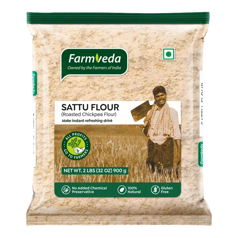 Farmveda Sattu Flour 2Lb