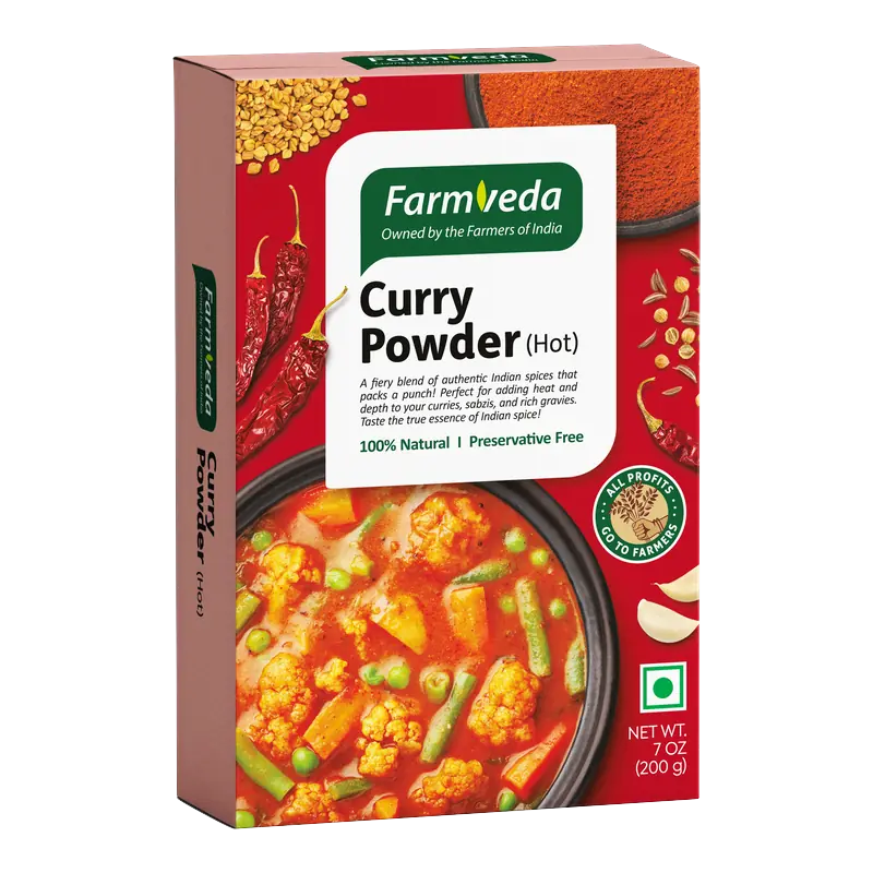 Farmveda Curry Powder Hot 7Oz