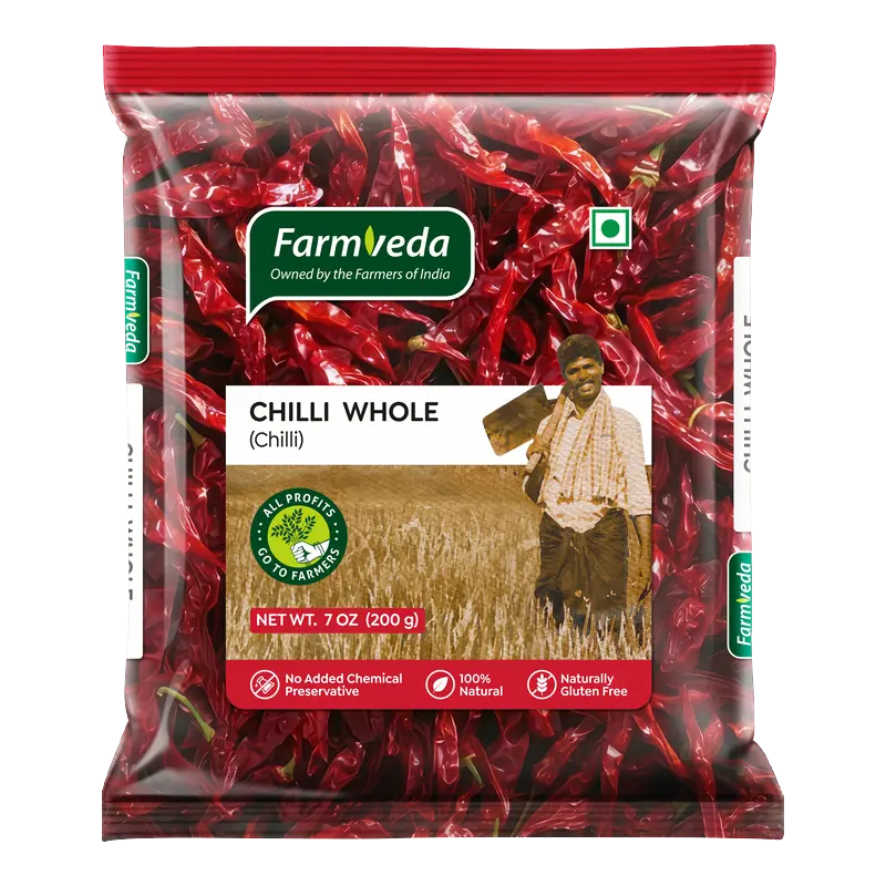 Farmveda Whole Red Chilli 7Oz