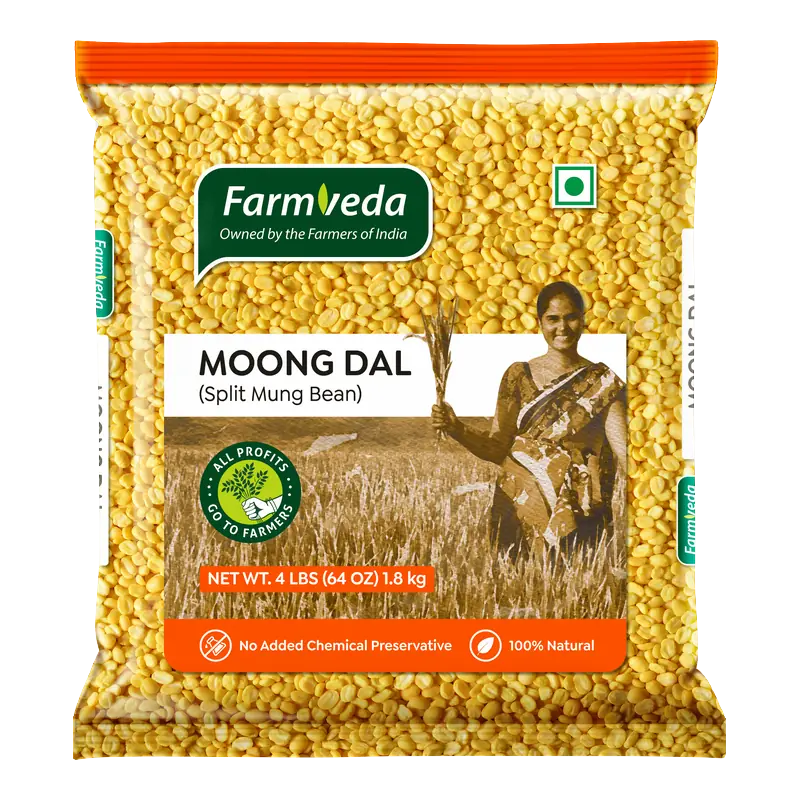 Farmveda Moong Dal 4Lb