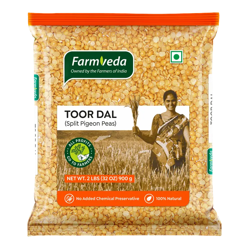 Farmveda Toor Dal 2Lb
