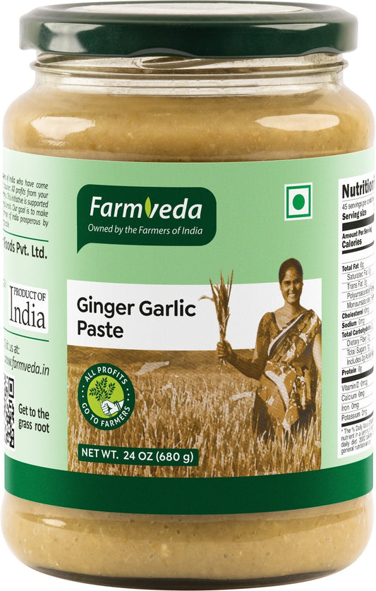 Ginger Garlic Paste - 24 oz