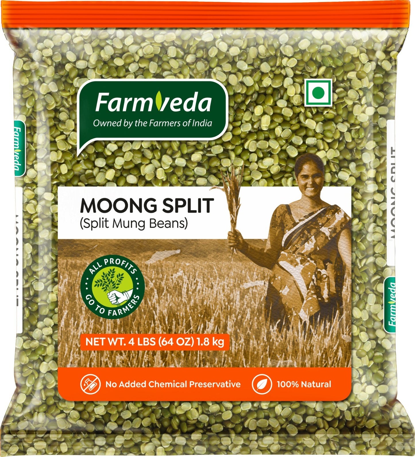 Green Moong Split - 4 lb