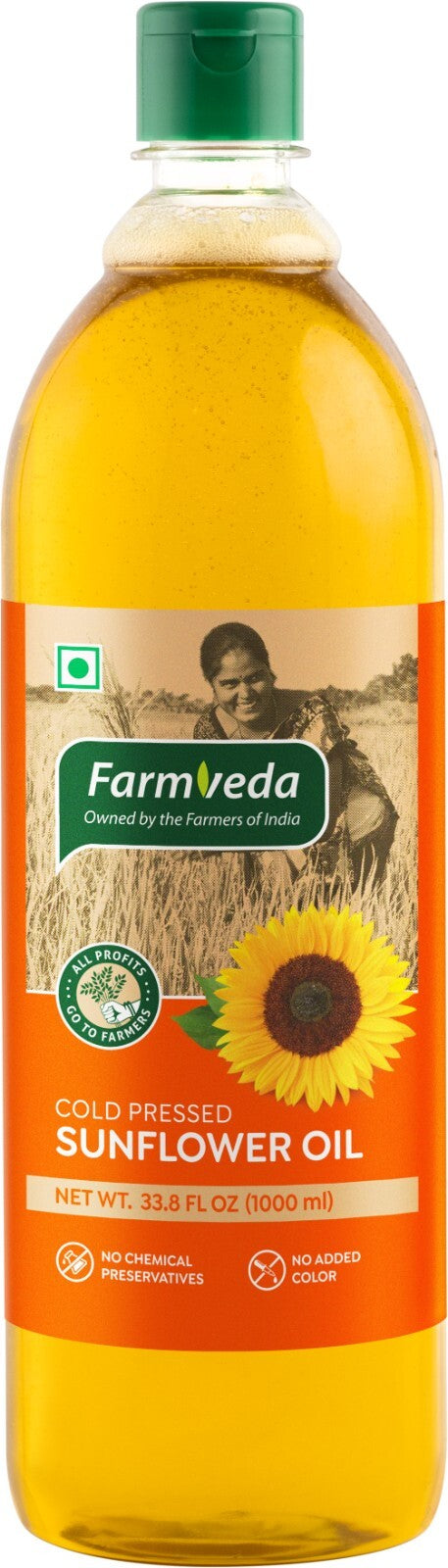 Cold Pressed Sunflower Oil - 1 L